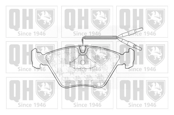 Brake Pad Set, disc brake (BP699)