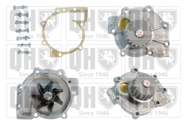 Water Pump, engine cooling (QCP3648)