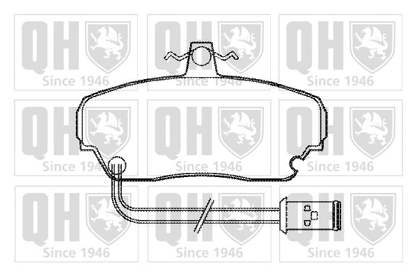 Brake Pad Set, disc brake (BP380)