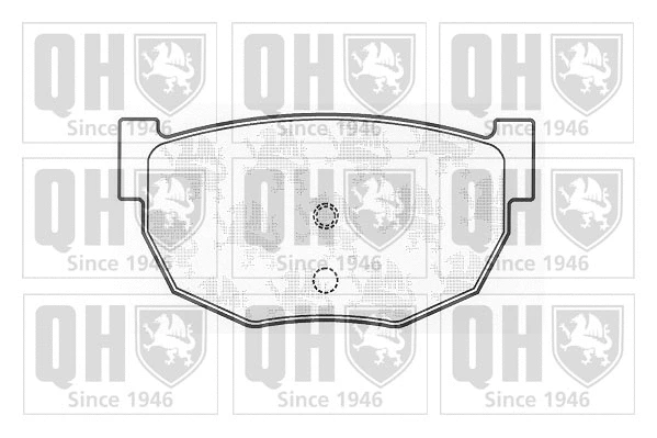 Brake Pad Set, disc brake (BP497)