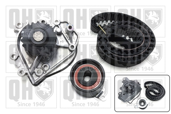 Water Pump & Timing Belt Kit (QBPK7670)