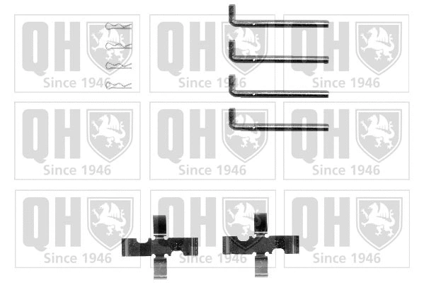 Accessory Kit, disc brake pad (BFK603)