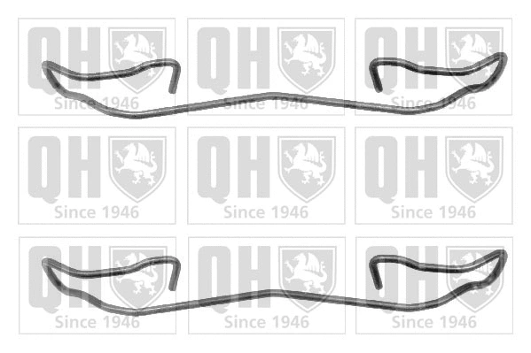 Accessory Kit, disc brake pad (BFK645)