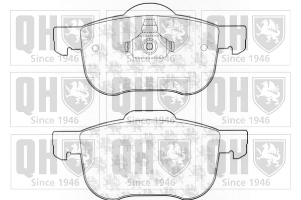Brake Pad Set, disc brake (BP1103)