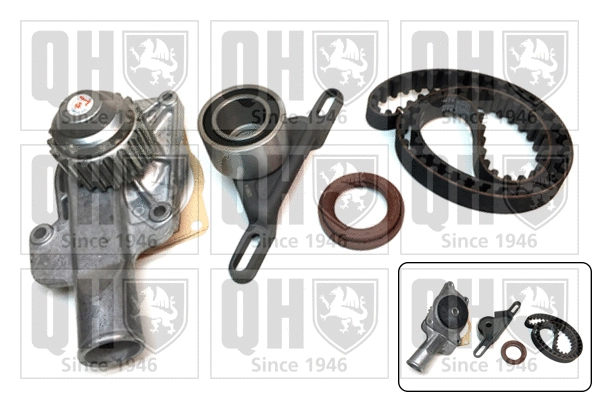 Water Pump & Timing Belt Kit (QBPK1320)