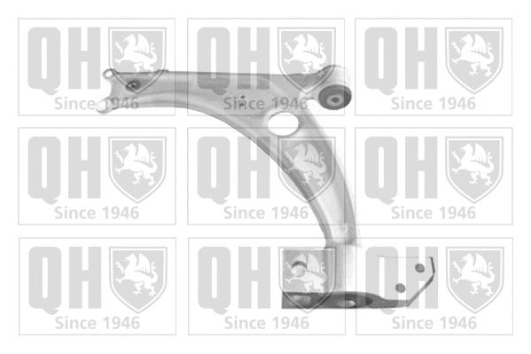 Control/Trailing Arm, wheel suspension (QSA2402S)