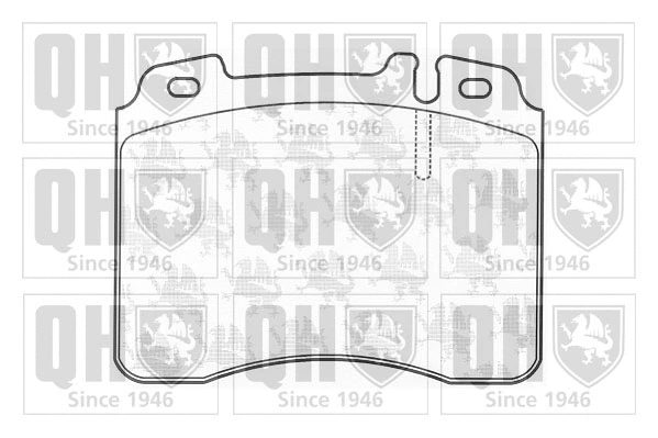 Brake Pad Set, disc brake (BP1140)