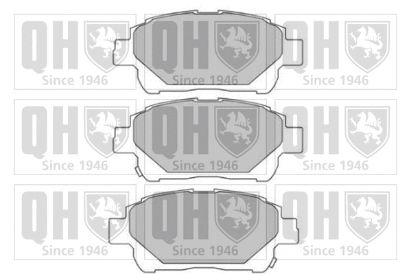 Brake Pad Set, disc brake (BP1692)