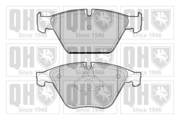 Brake Pad Set, disc brake (BP1755)