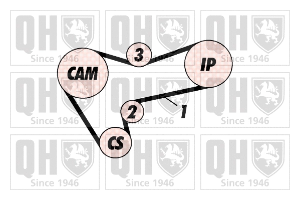 Timing Belt Kit (QBK440)