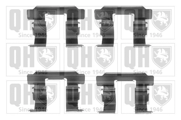 Accessory Kit, disc brake pad (BFK782)