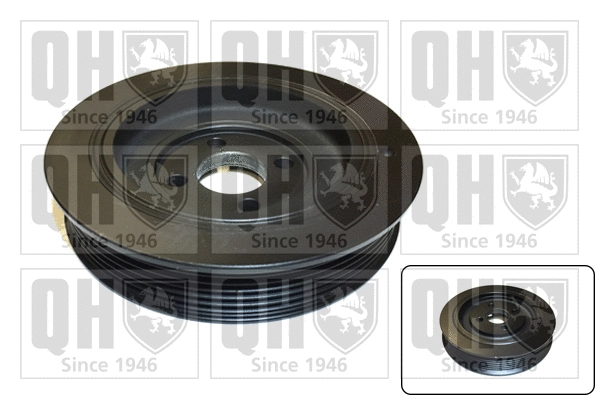 Belt Pulley, crankshaft (QCD9)