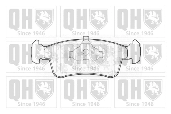 Brake Pad Set, disc brake (BP662)
