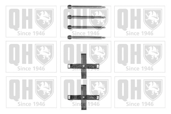 Accessory Kit, disc brake pad (BFK863)