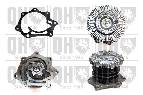 Water Pump, engine cooling (QCP1531)