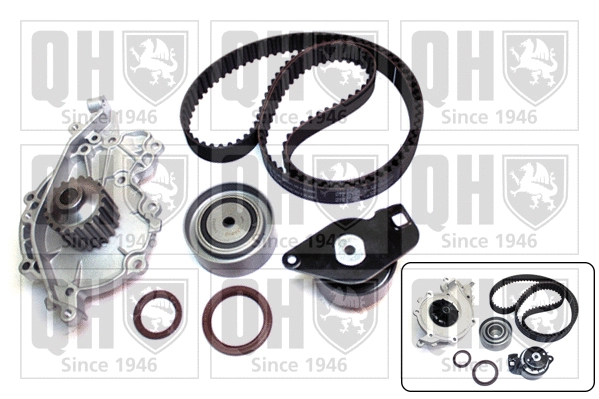 Water Pump & Timing Belt Kit (QBPK2550)