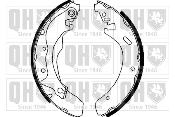 Brake Shoe Set (BS846)