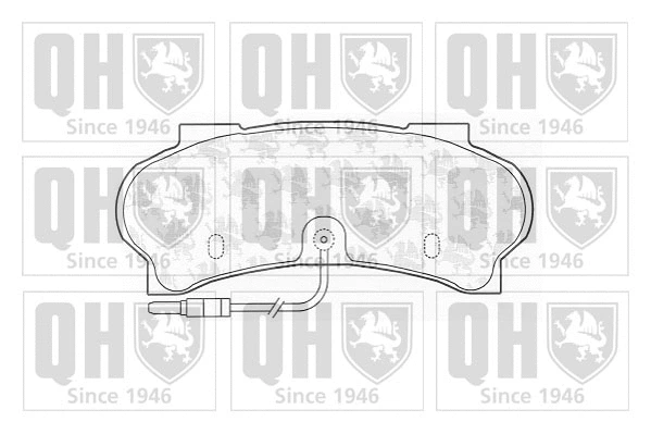 Brake Pad Set, disc brake (BP611)