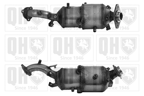 Soot/Particulate Filter, exhaust system (QDPF11058H)