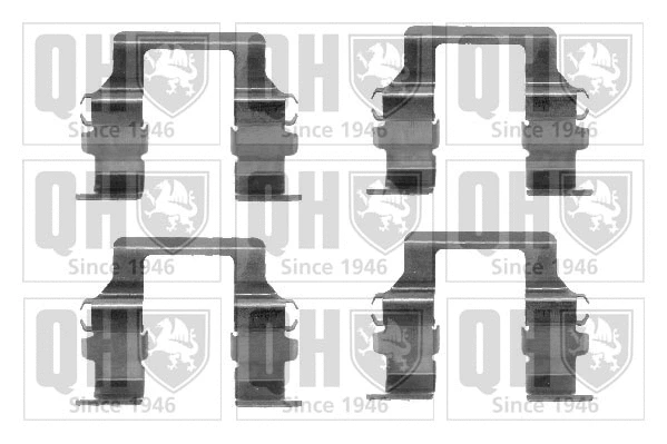 Accessory Kit, disc brake pad (BFK722)