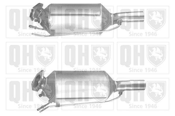 Soot/Particulate Filter, exhaust system (QDPF11198P)