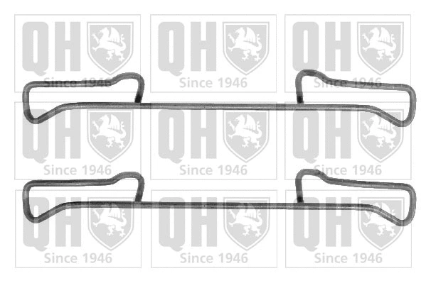 Accessory Kit, disc brake pad (BFK657)