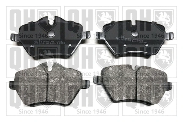 Brake Pad Set, disc brake (BP1607)