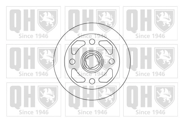 Brake Disc (BDC3586)