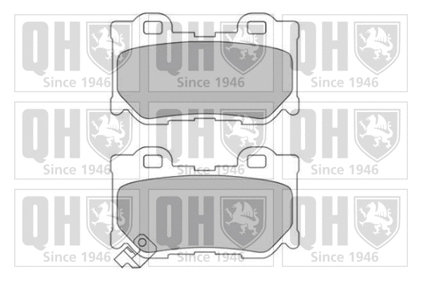 Brake Pad Set, disc brake (BP1704)