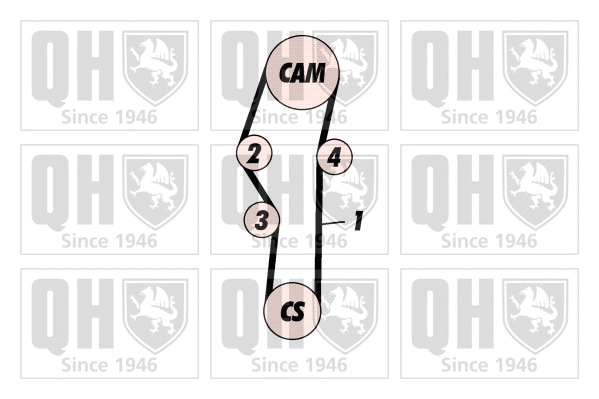 Timing Belt Kit (QBK177)