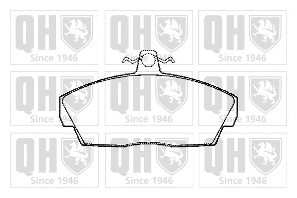 Brake Pad Set, disc brake (BP981)
