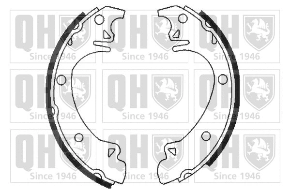 Brake Shoe Set (BS900)