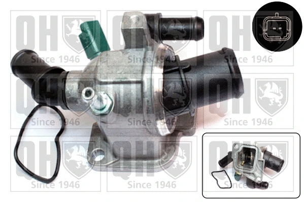 Thermostat, coolant (QTH643K)