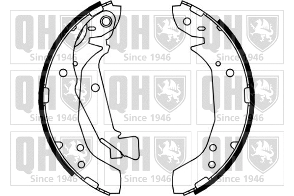 Brake Shoe Set (BS1152)