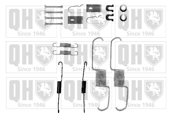 Accessory Kit, brake shoes (BFK391)