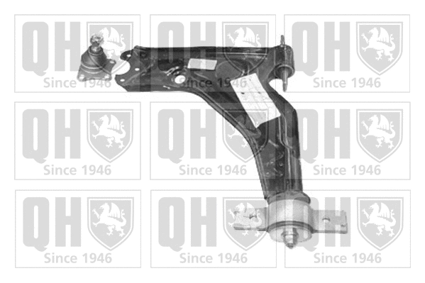 Control/Trailing Arm, wheel suspension (QSA9130S)