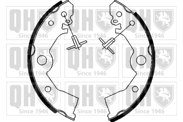 Brake Shoe Set (BS844)