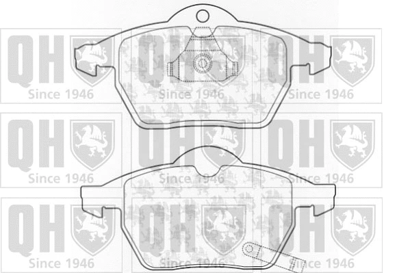 Brake Pad Set, disc brake (BP1023)
