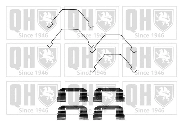 Accessory Kit, disc brake pad (BFK919)