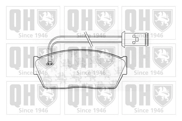Brake Pad Set, disc brake (BP412)