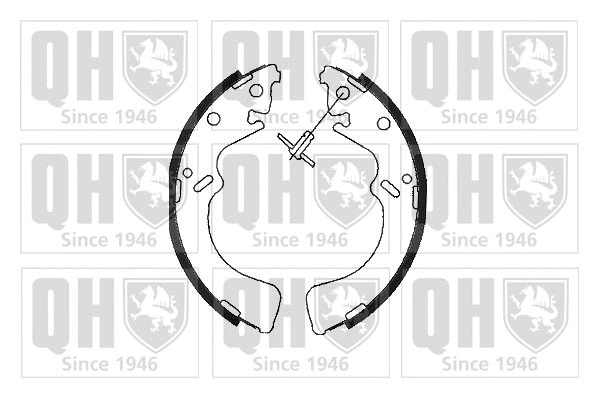 Brake Shoe Set (BS1039)