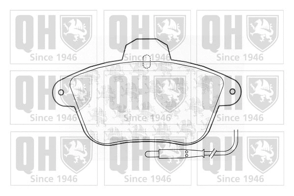 Brake Pad Set, disc brake (BP779)