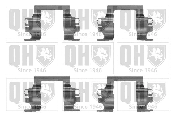 Accessory Kit, disc brake pad (BFK675)