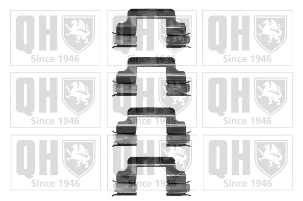 Accessory Kit, disc brake pad (BFK890)