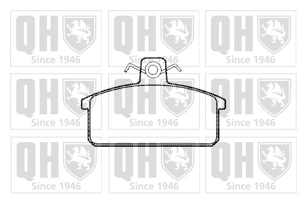 Brake Pad Set, disc brake (BP270)