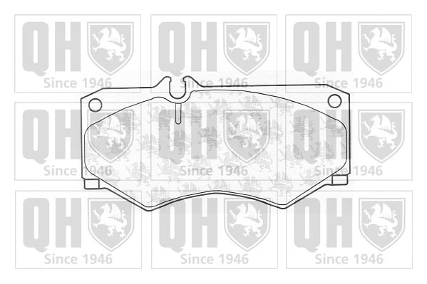 Brake Pad Set, disc brake (BP287)