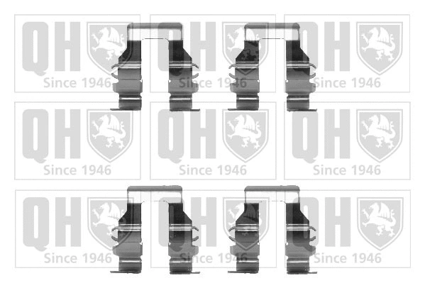 Accessory Kit, disc brake pad (BFK721)