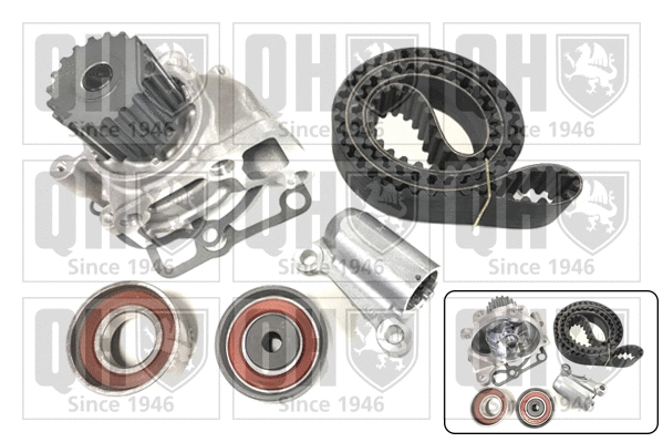 Water Pump & Timing Belt Kit (QBPK8340)