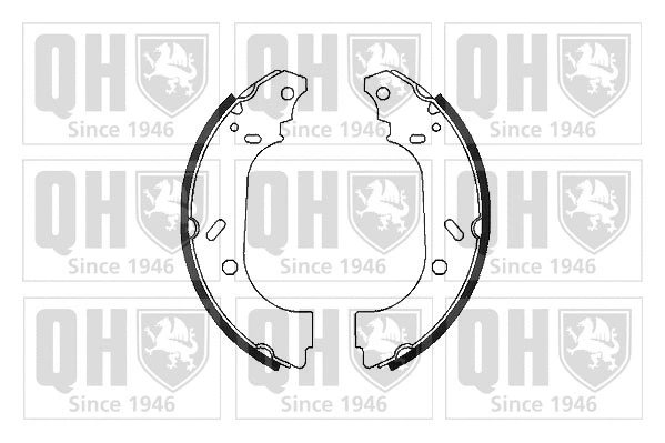 Brake Shoe Set (BS958)