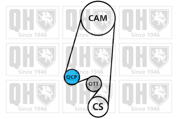 Timing Belt Kit (QBK358)